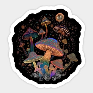 Shrooms Sticker